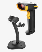 Bluetooth Barcode Scanner with APP/SDK Support & Hyper Long 100M Transmission Range, BCST-21 + Adjustable Stand BCST-S