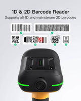 Industrial 2D Bluetooth Barcode Scanner with IP67 Waterproof Dustproof Shockproof Standard, BCST-75